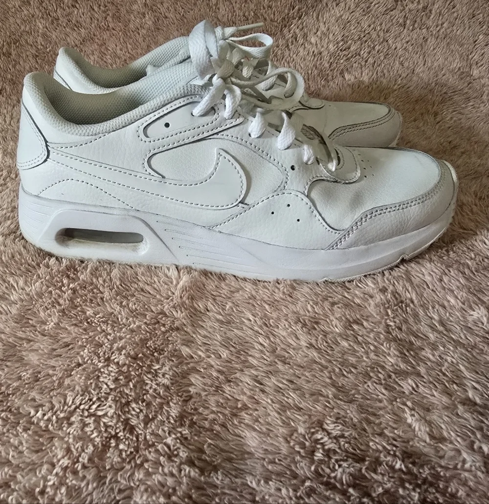 Nike White Air Max SC Leather